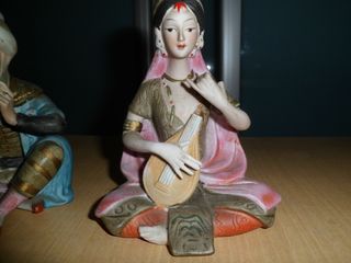 2 Figuras Decorativas Cerámica