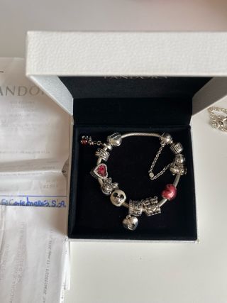 Pulsera Pandora Plata con Charms de disney