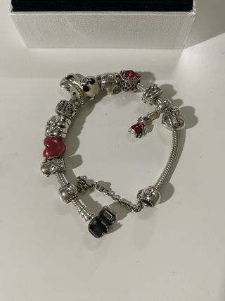 Pulsera Pandora Plata con Charms de disney
