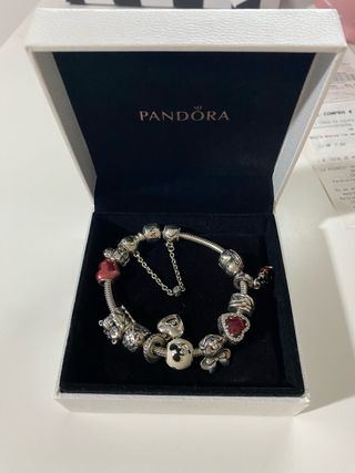Pulsera Pandora Plata con Charms de disney