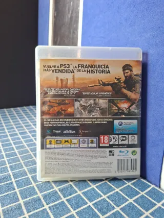 PS3 CALL OF DUTY BLACK OPS ORIGINAL COMPLETO