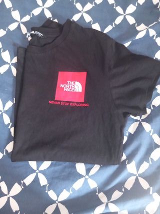 Camiseta The North Face Negra talla 14/ 16 