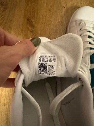 Zapatillas Adidas Stan Smith Blancas y Verdes
