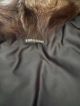 Chaquetón Zorro Plateado Marrón