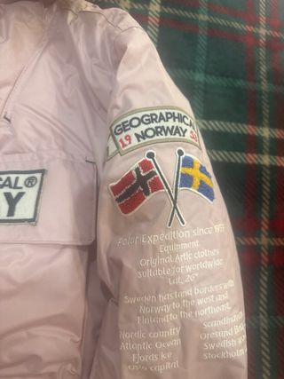 Chaqueta Geographical Norway Rosa