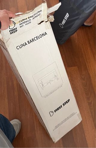 Cuna de viaje First Step con colchón