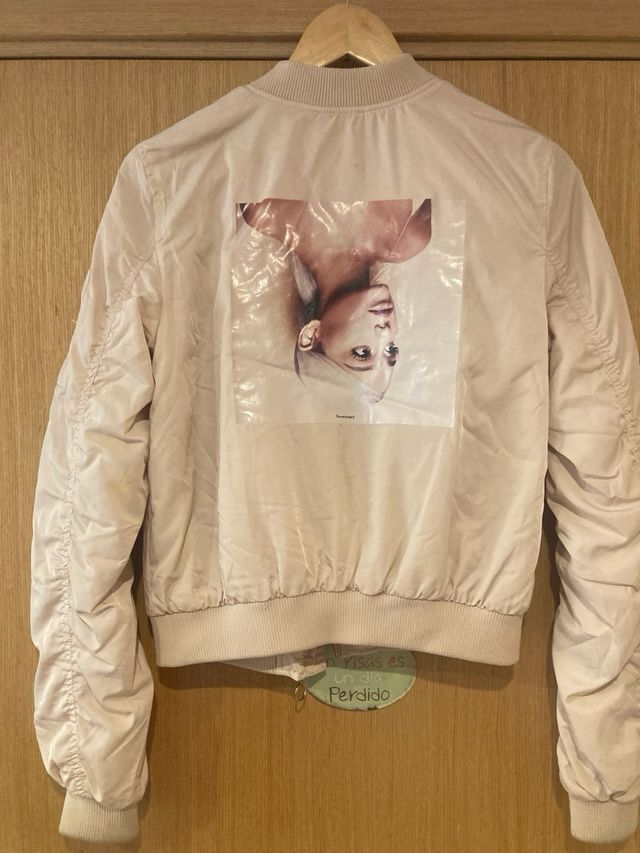 Chaqueta bomber H&M beige Talla XS