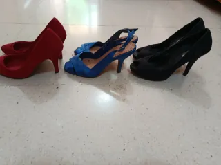 Zapatos de tacón Marypaz (rojo, azul, negro)