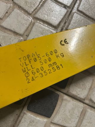 Tractel Transportador de Bidones 500kg