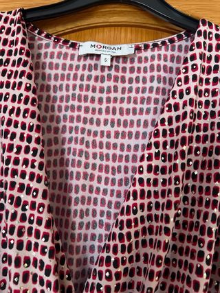 Blusa Morgan Talla S Estampada Manga Larga
