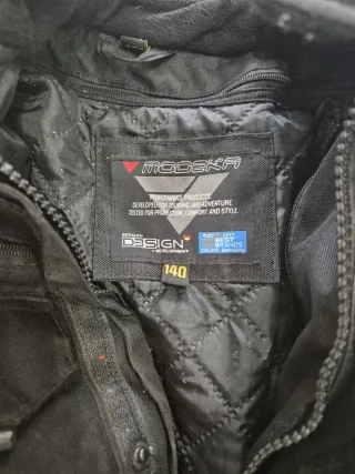 Chaqueta Moto Niños Talla 140