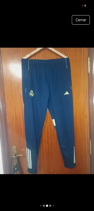 Chándal Real Madrid Adidas Verde y Azul