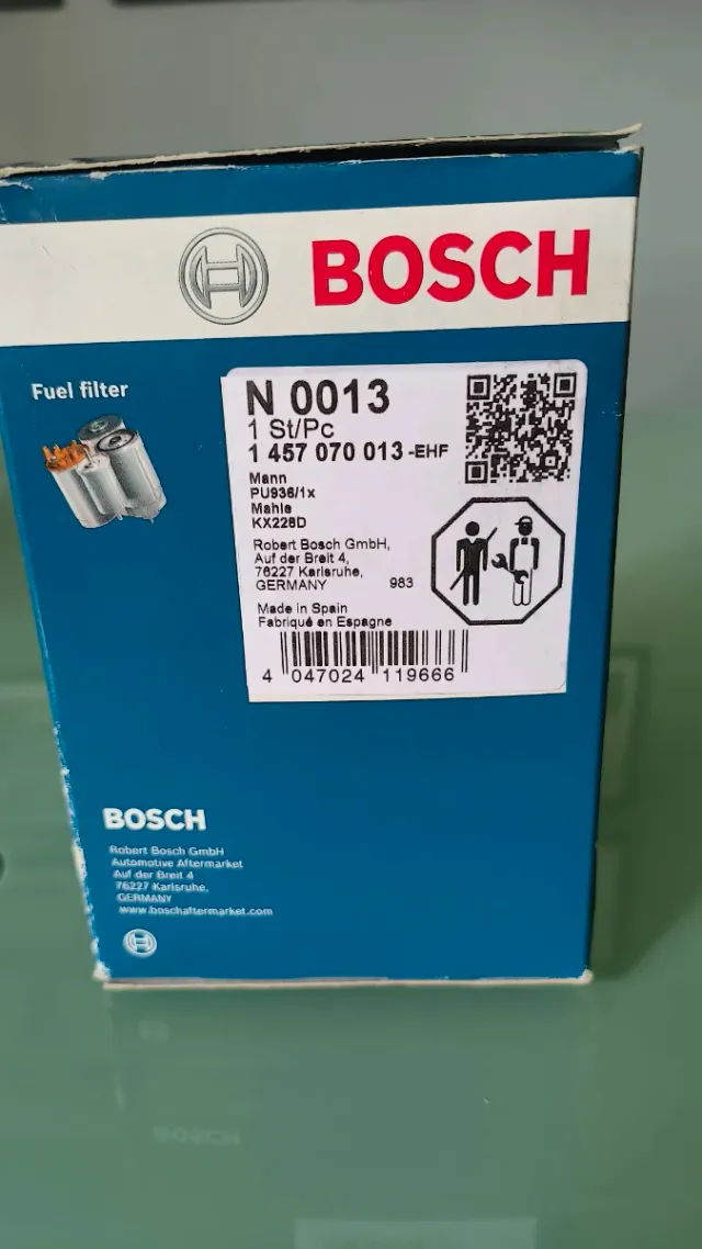 Filtro gasolio Bosch N0013 (1 457 070 013)
