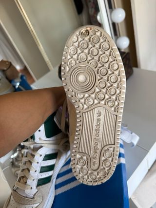 Zapatillas Adidas Forum Mid Verdes y Blancas
