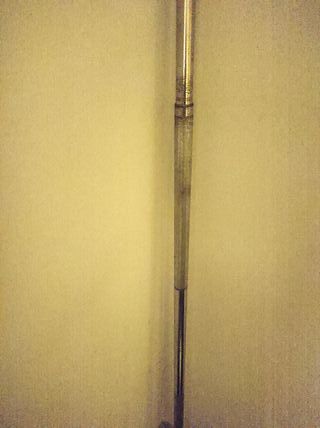 Discos de gimnasio 28mm y barra 2m maciza.
