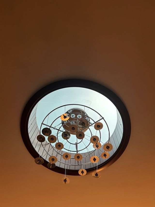 Lampadario acciaio cromato moderno