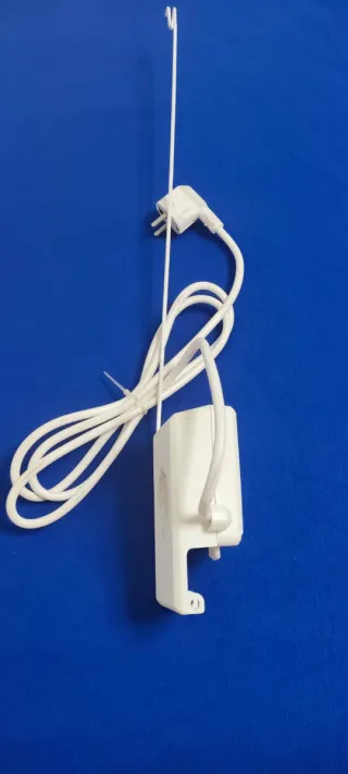 Prolongador enchufe y soporte cable