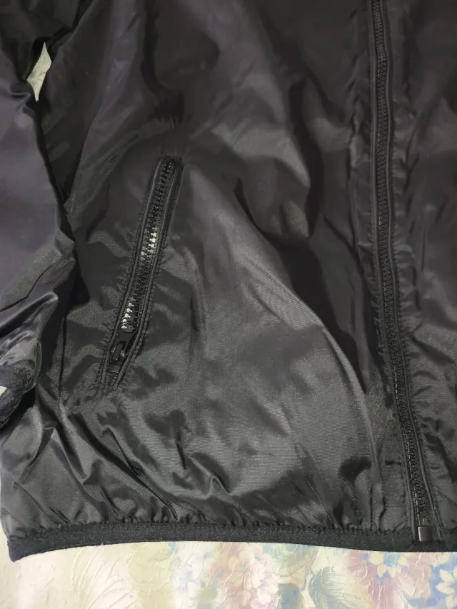 Chaqueta reversible negra T. 15-16