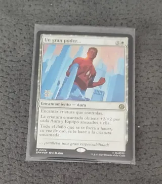 Carta Magic Un gran poder promo