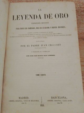 Año 1853 - lote libros religiosos antiguos 