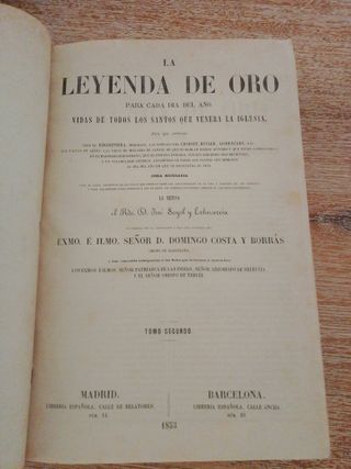 Año 1853 - lote libros religiosos antiguos 