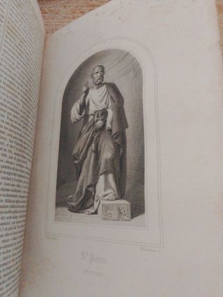 Año 1853 - lote libros religiosos antiguos 
