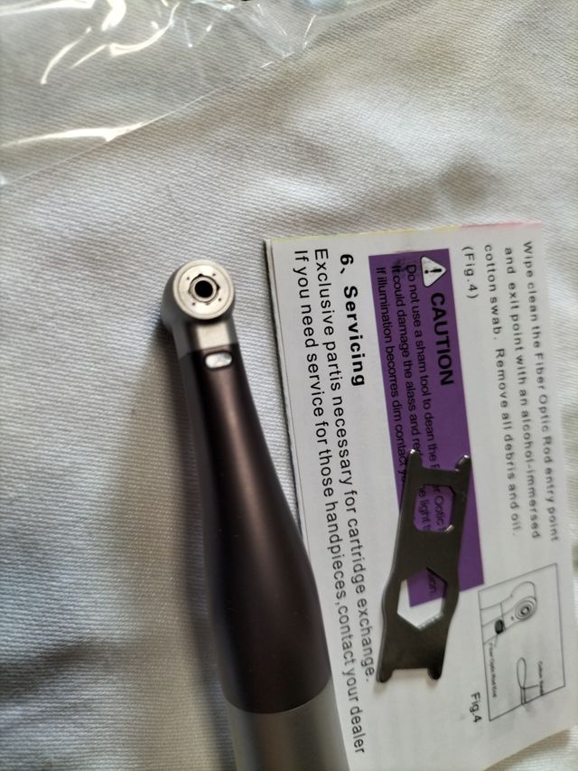 contraángulo, led 4 pulverizadores