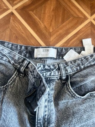 Pantalón Stradivarius Gris Talla 36