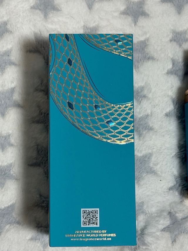 Perfume French Avenue Vulcan Feu Azul Dorado