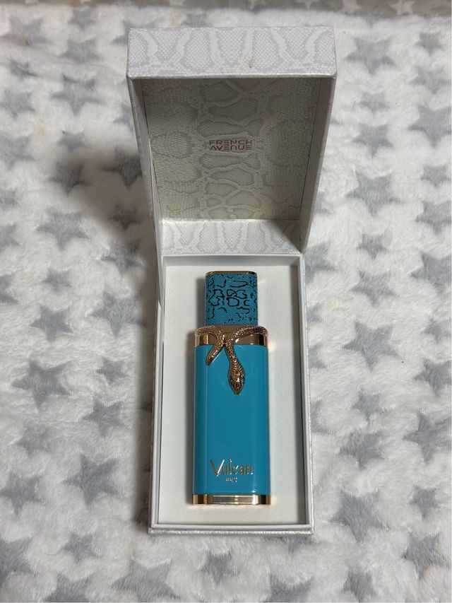 Perfume French Avenue Vulcan Feu Azul Dorado