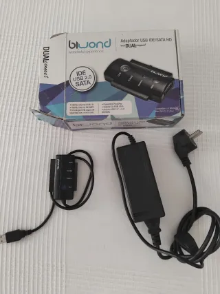 Adaptador USB IDE/SATA HD biwond