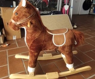 Cavallino dondolo vintage