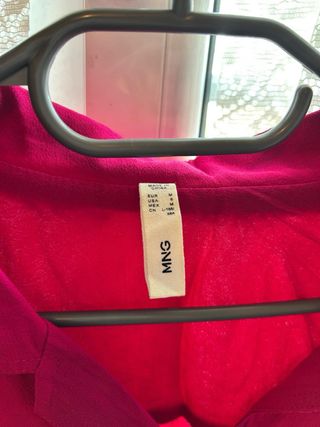 Camisa roja manga larga
