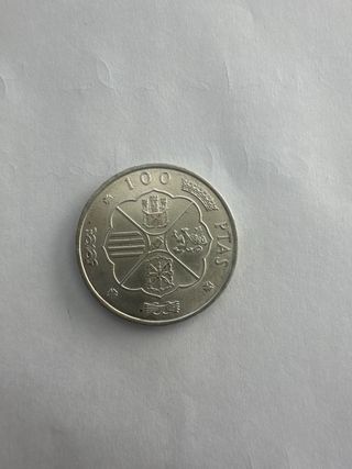 Moneda 100 Pesetas Francisco Franco 1966
