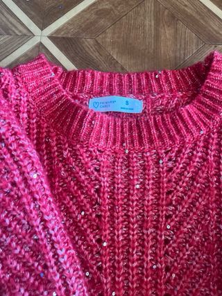 Sudadera Stradivarius Roja Talla XS