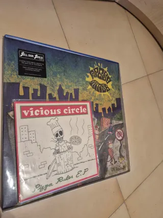 Vinilo Punk Rock Vicious Circle Pizza Rules E.P.