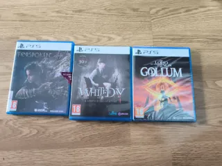Lote 3 Juegos PS5: Forspoken, White Day, Gollum