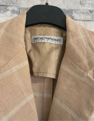 Giacca Emporio Armani Beige Taglia M
