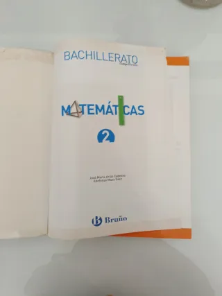Código Bruño Matemáticas 2 Bachillerato