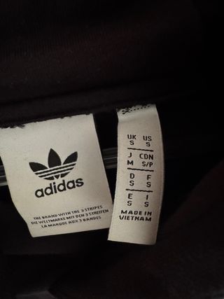 Sudadera Adidas Negra Talla S