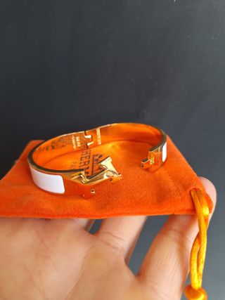 Bracciale Hermès Oro Bianco