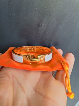 Bracciale Hermès Oro Bianco
