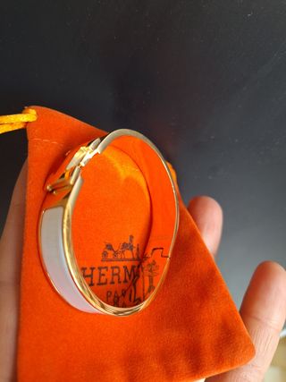 Bracciale Hermès Oro Bianco