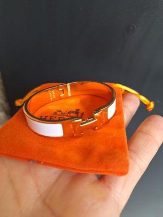 Bracciale Hermès Oro Bianco