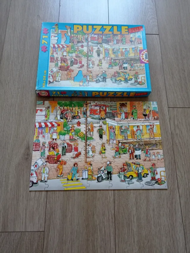 Puzzle Educa Plus Los Oficios 71 piezas