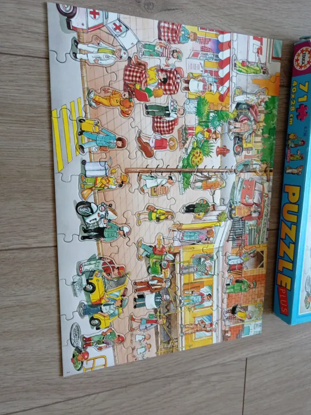 Puzzle Educa Plus Los Oficios 71 piezas