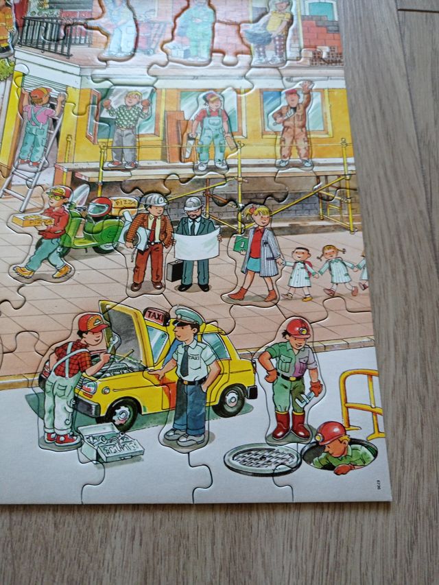 Puzzle Educa Plus Los Oficios 71 piezas