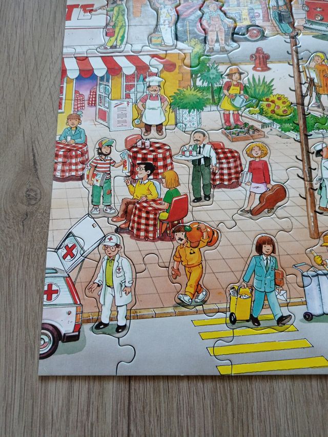 Puzzle Educa Plus Los Oficios 71 piezas