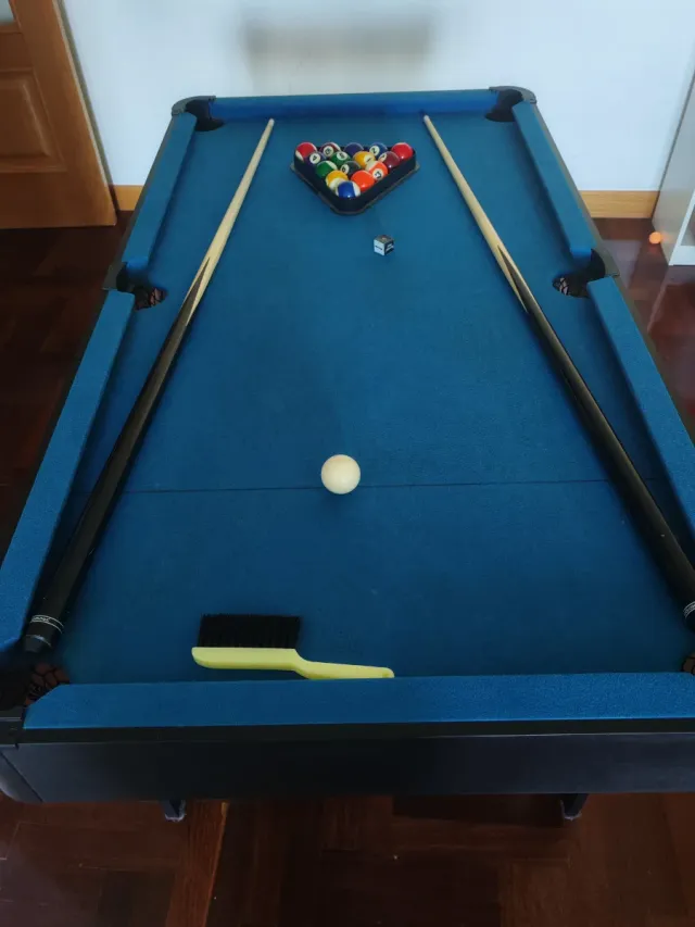 Mesa de billar plegable