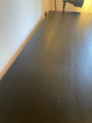 Tablón de madera negro
(solo la tabla)